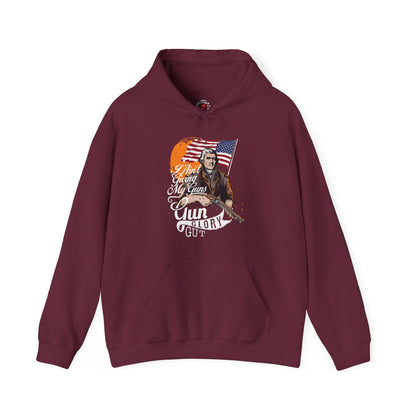 I Ain't Giving My Guns Hooded Sweatshirt The Devil's Pickle
