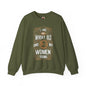 I Like My Whiskey Old and My Women Young Crewneck Sweatshirt The Devil's Pickle