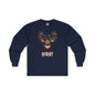 Horny Reindeer Long Sleeve Tee