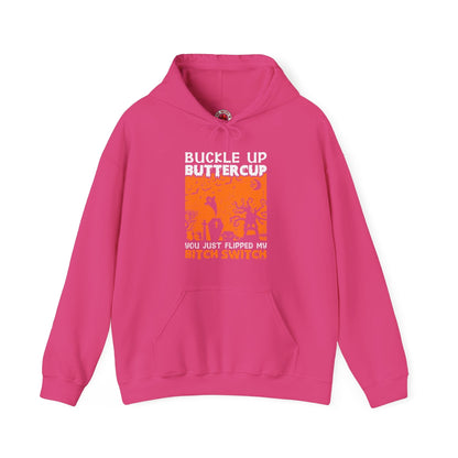 Buckle Up Buttercup Hooded Sweatshirt The Devil's Pickle