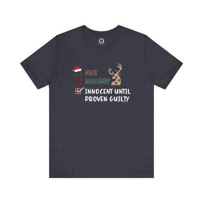 Innocent Until Proven Guilty T-Shirt The Devil's Pickle
