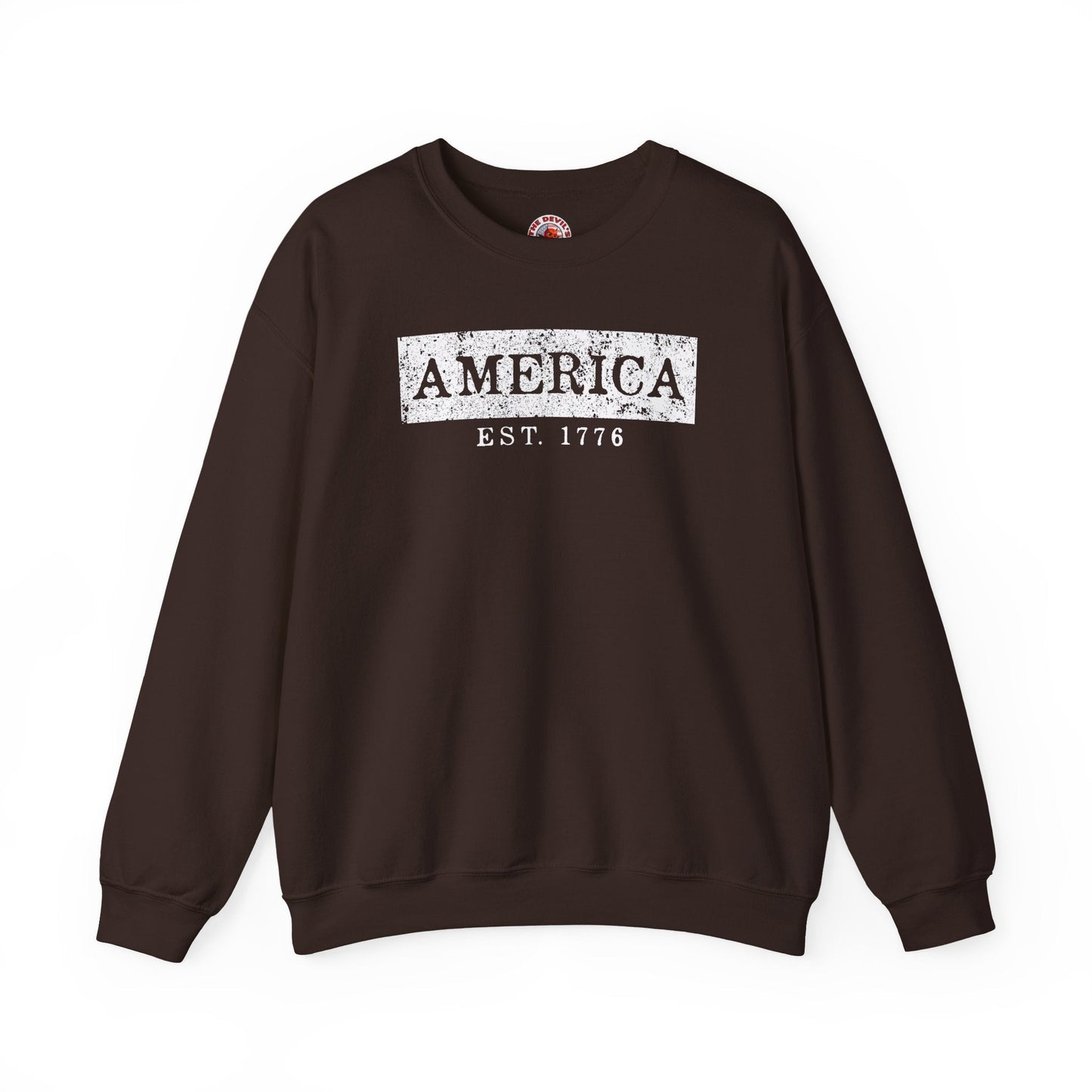 America Est. 1776 Crewneck Sweatshirt The Devil's Pickle