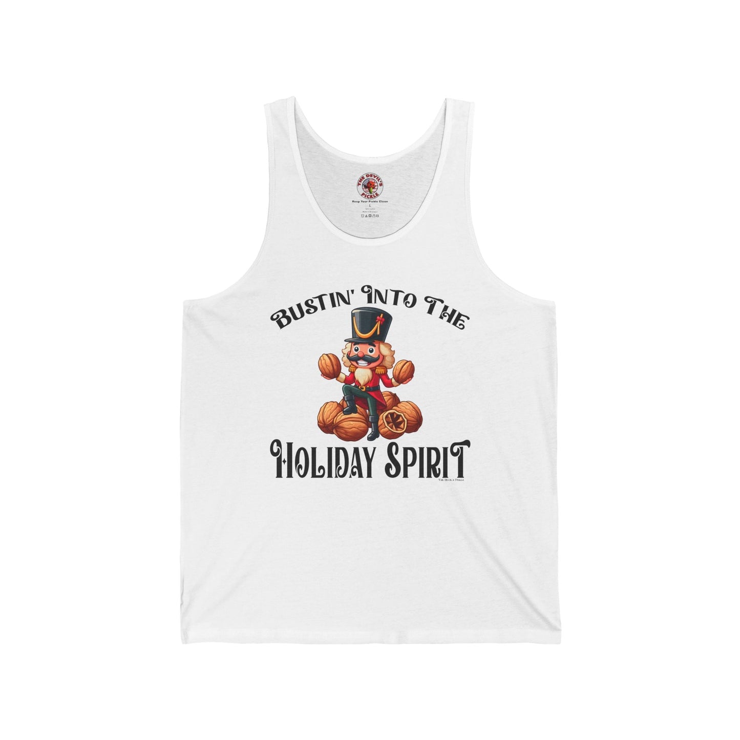 Bustin' Into The Holiday Spirit Tank Top The Devil's Pickle
