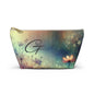 Floral Accessory Pouch - Graceful Design for Everyday Use Grayceful LLC