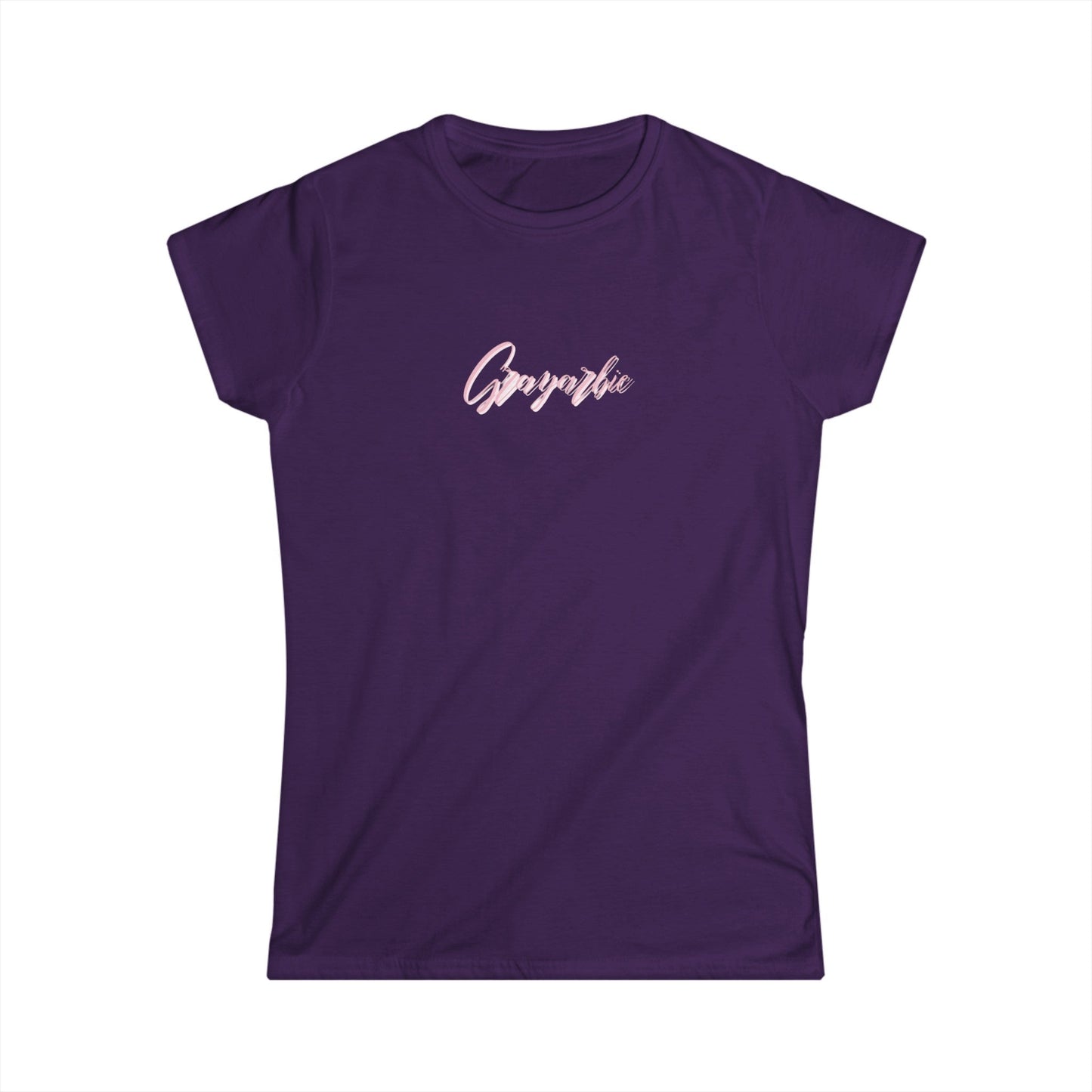 Women's Softstyle Tee "Grayarbie" Grayceful LLC