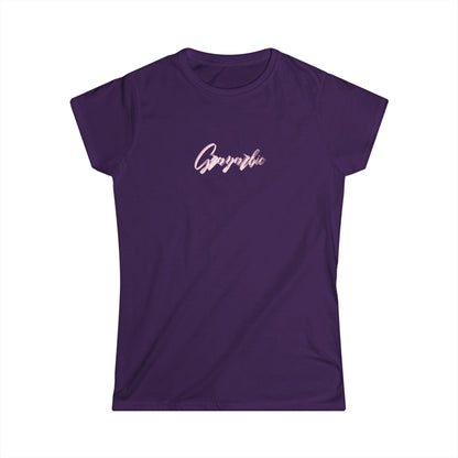 Women's Softstyle Tee "Grayarbie" Grayceful LLC