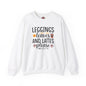 Leggings Leaves and Lattes Please Crewneck Sweatshirt The Devil's Pickle
