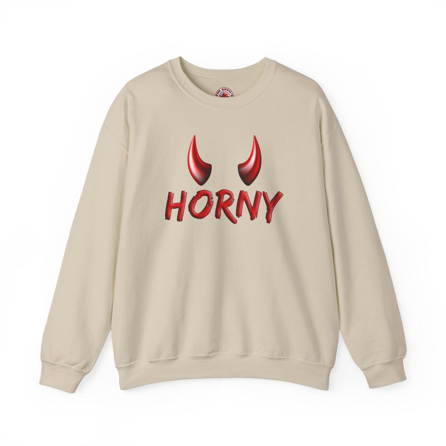 Horny Crewneck Sweatshirt The Devil's Pickle