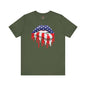 American Flag Lips T-Shirt The Devil's Pickle