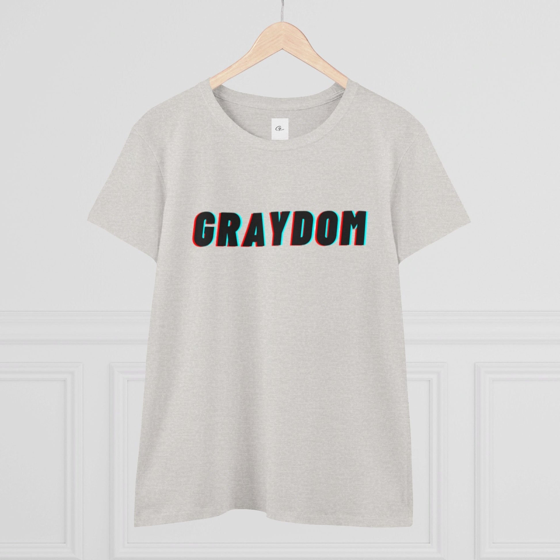Graydom Women's Midweight Cotton Tee Graydom Grayceful LLC