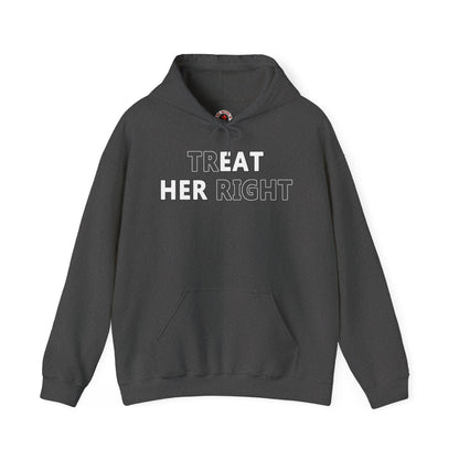Treat Her Right Hooded Sweatshirt The Devil's Pickle