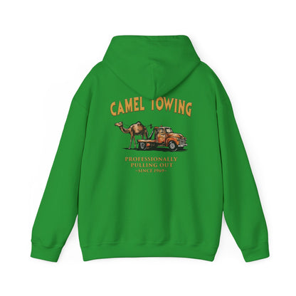 Camel Towing Back Hooded Sweatshirt The Devil's Pickle