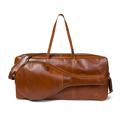 Buffalo Leather Tennis Duffle Bag Classy Leather Bags