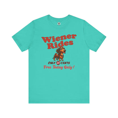 Free Wiener Rides T-Shirt The Devil's Pickle