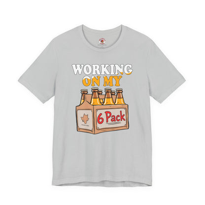 Working On My 6 Pack T-Shirt The Devil's Pickle