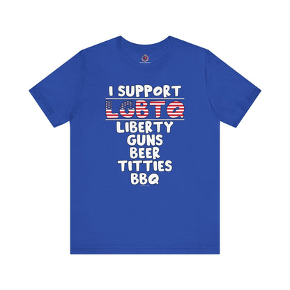 I Support LGBTQ T-Shirt The Devil's Pickle