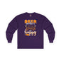Beer Makes Me Happy Long Sleeve Tee The Devil's Pickle