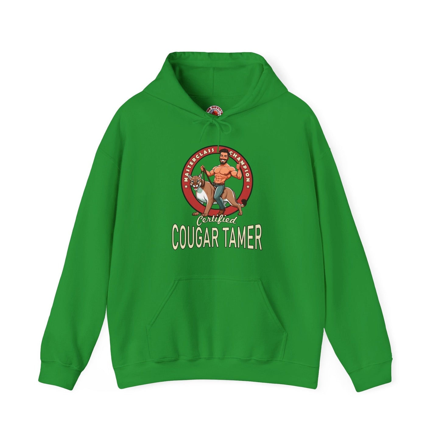 Certified Cougar Tamer Hooded Sweatshirt The Devil's Pickle