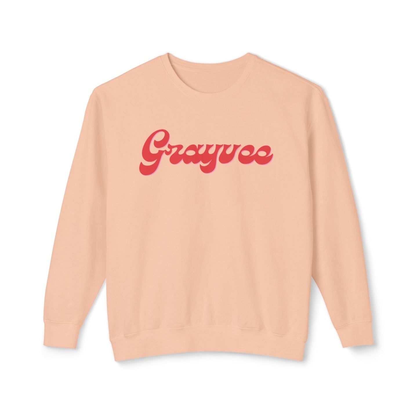 Unisex Lightweight Crewneck Sweatshirt "Grayvee" Grayceful LLC