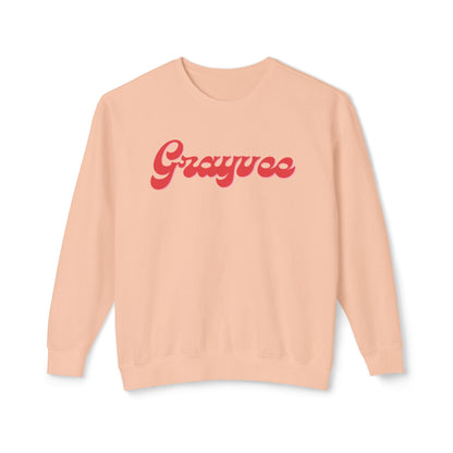 Unisex Lightweight Crewneck Sweatshirt "Grayvee" Grayceful LLC