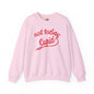 Not Today Cupid Crewneck Sweatshirt The Devil's Pickle