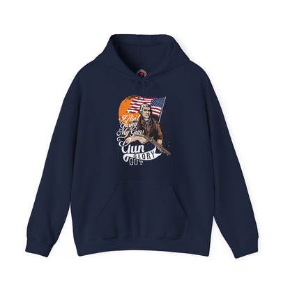 I Ain't Giving My Guns Hooded Sweatshirt The Devil's Pickle