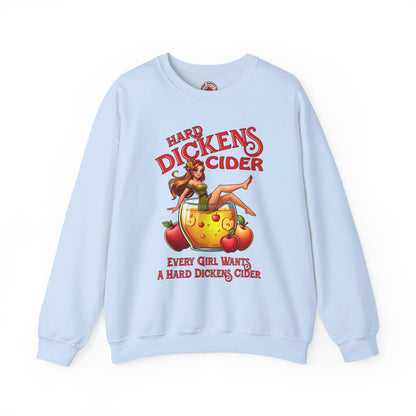 Hard Dickens Cider Crewneck Sweatshirt The Devil's Pickle