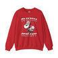 On Santa's Shit List Crewneck Sweatshirt The Devil's Pickle