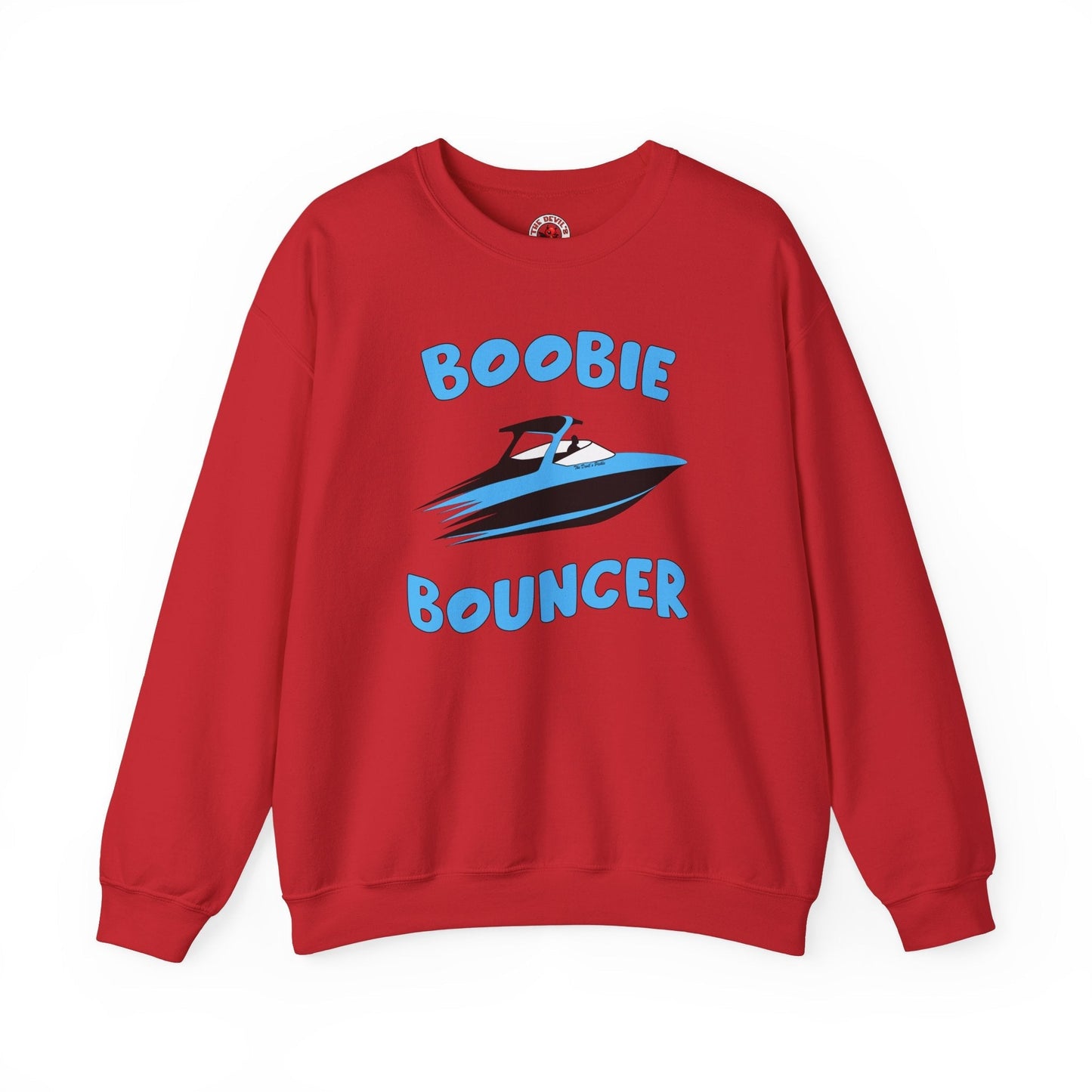 Boobie Bouncer Crewneck Sweatshirt The Devil's Pickle