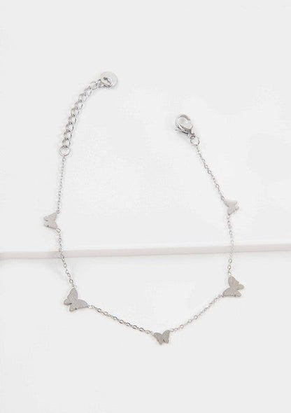Flutter Linked Charm bracelet | Silver Shop Style & More | Fresh Looks, Everyday Deals & Free Shipping