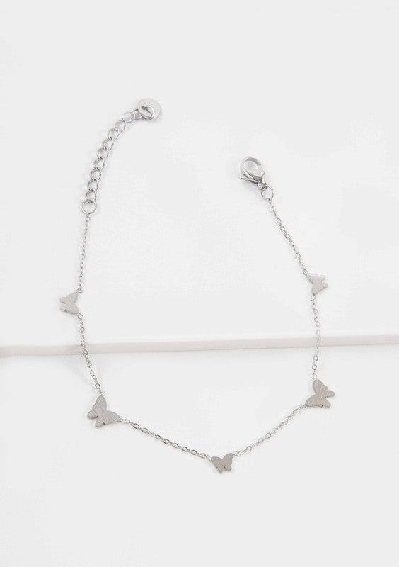 Flutter Linked Charm bracelet | Silver Shop Style & More | Fresh Looks, Everyday Deals & Free Shipping