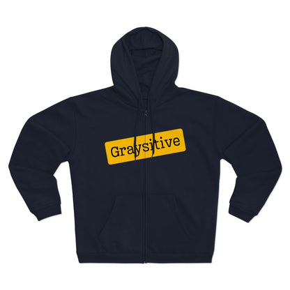 Unisex Hooded Zip Sweatshirt Grayceful LLC