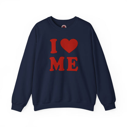 I Heart Me Crewneck Sweatshirt The Devil's Pickle