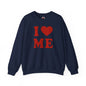I Heart Me Crewneck Sweatshirt The Devil's Pickle