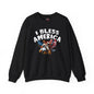 I Bless America Crewneck Sweatshirt The Devil's Pickle