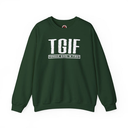 TGIF Crewneck Sweatshirt The Devil's Pickle