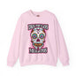 Dia De Los Muertos Skull Crewneck Sweatshirt The Devil's Pickle