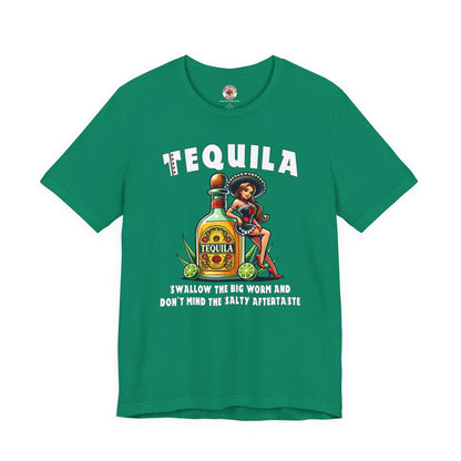 Tequila Swallow The Big Worm T-Shirt The Devil's Pickle