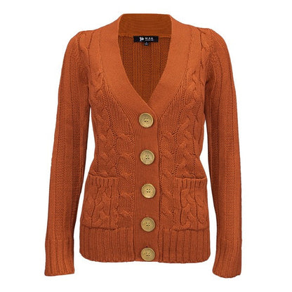 Cable Knitted Cardigan Sweater with Pockets Shop Style & More | Fresh Looks, Everyday Deals & Free Shipping