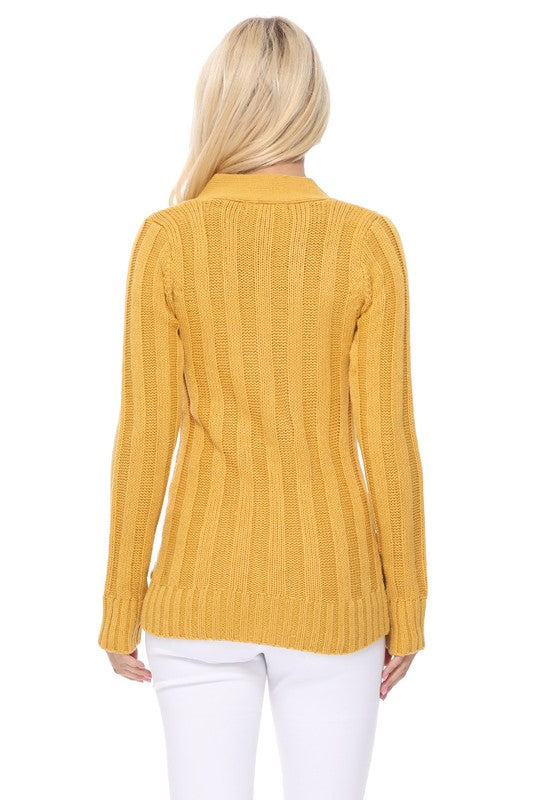 Cable Knitted Cardigan Sweater with Pockets Shop Style & More | Fresh Looks, Everyday Deals & Free Shipping