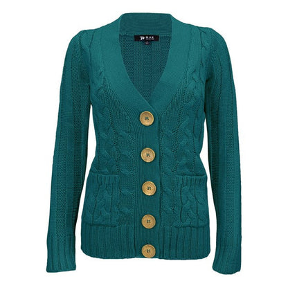 Cable Knitted Cardigan Sweater with Pockets Shop Style & More | Fresh Looks, Everyday Deals & Free Shipping