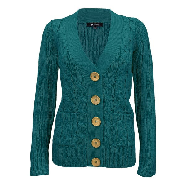 Cable Knitted Cardigan Sweater with Pockets Shop Style & More | Fresh Looks, Everyday Deals & Free Shipping
