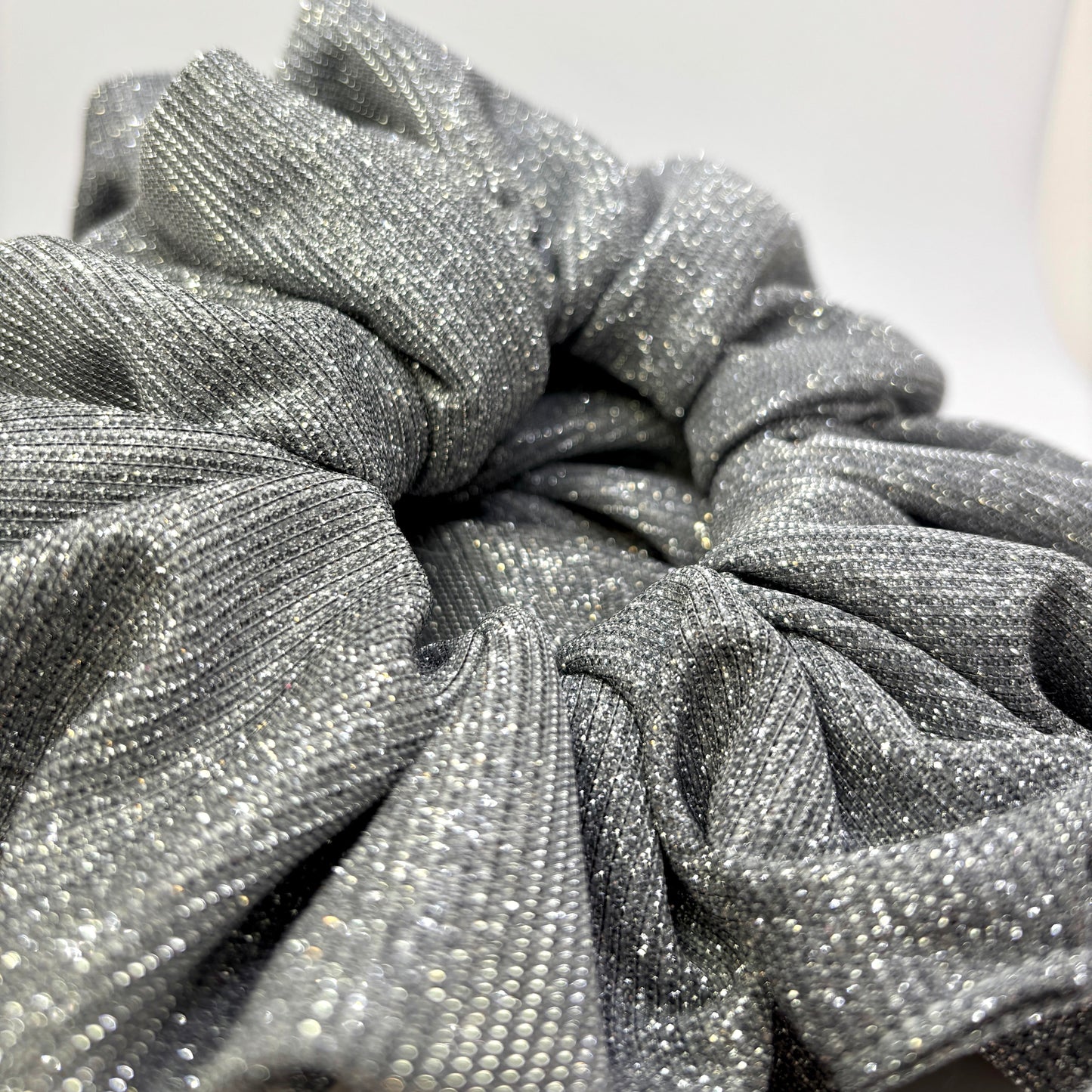 Silver Sparkle Scrunchie Enchanted Scrunch