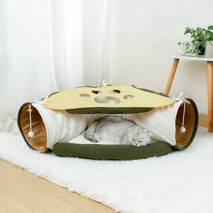 Pet Cats Tunnel Toy Interactive Play Toy ViralGalleria.com
