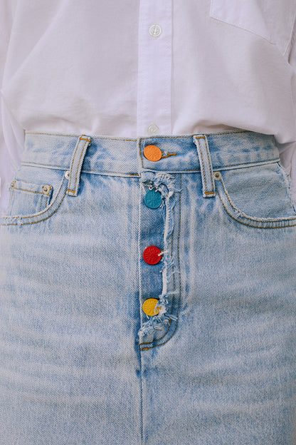Rainbow Pleat Skort HJ119 [FINAL SALE] Hey Joanie
