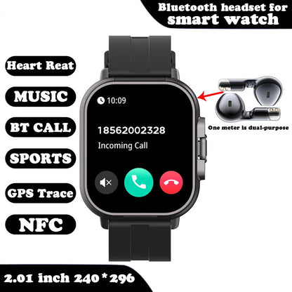 Smartwatch with Earbuds ViralGalleria.com