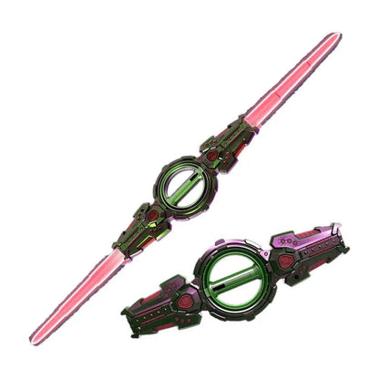 Toy Double Ended Retractable Double Edged Lightsaber ViralGalleria.com