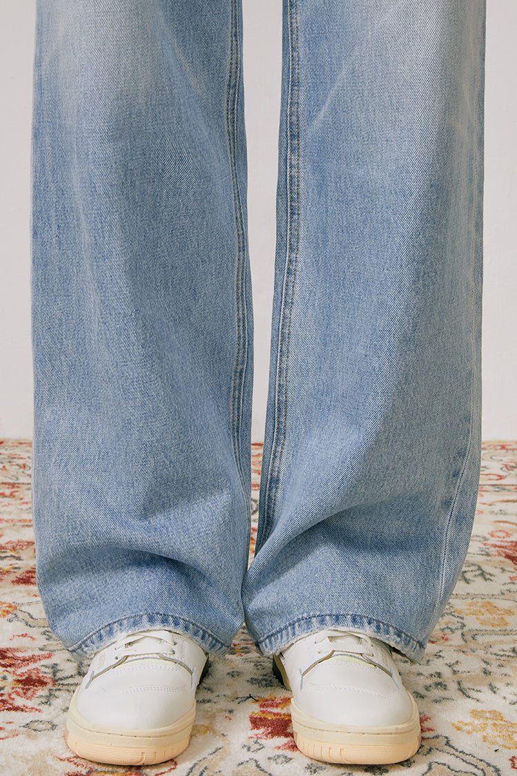 Coney Island Whitefish High Rise Wide Jeans HJ007 Hey Joanie