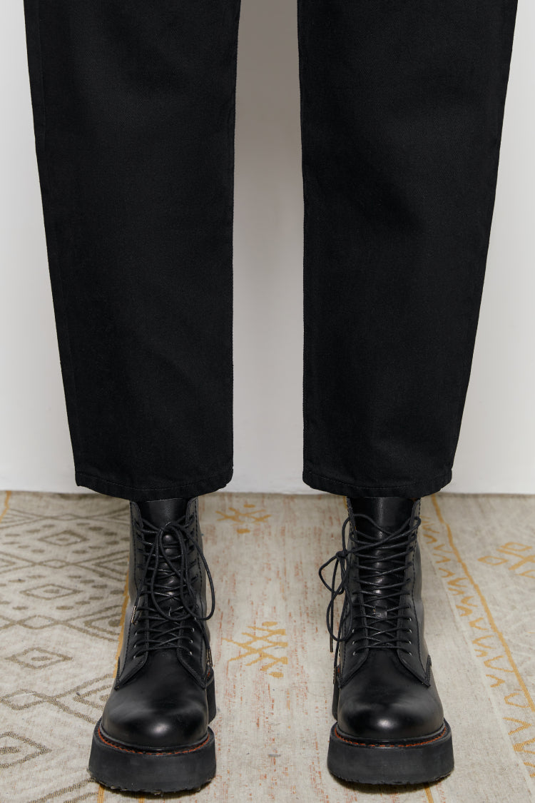 Queens Of Noise High Rise Barrel Jeans HJ026 [FINAL SALE] Hey Joanie