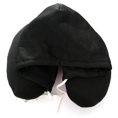 Hooded Travel Neck Pillow ViralGalleria.com